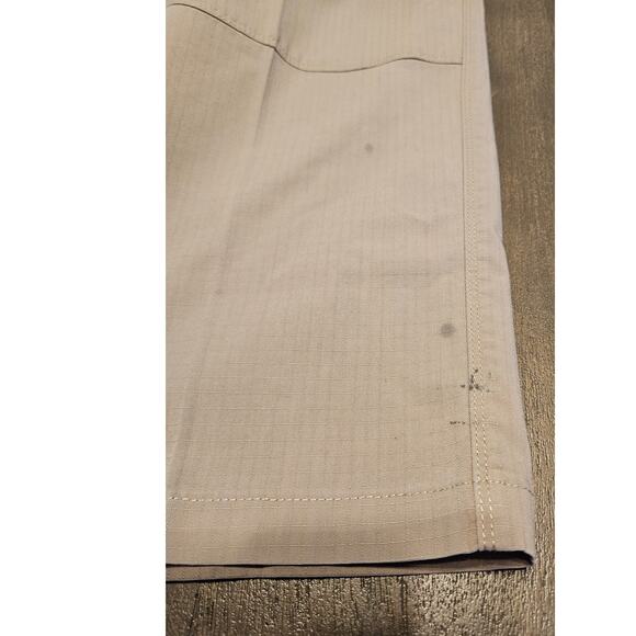 5.11 Tactical Series Cargo Pants Size 42x30 Beige RN109614 Stretch Waist**READ** - Picture 13 of 13